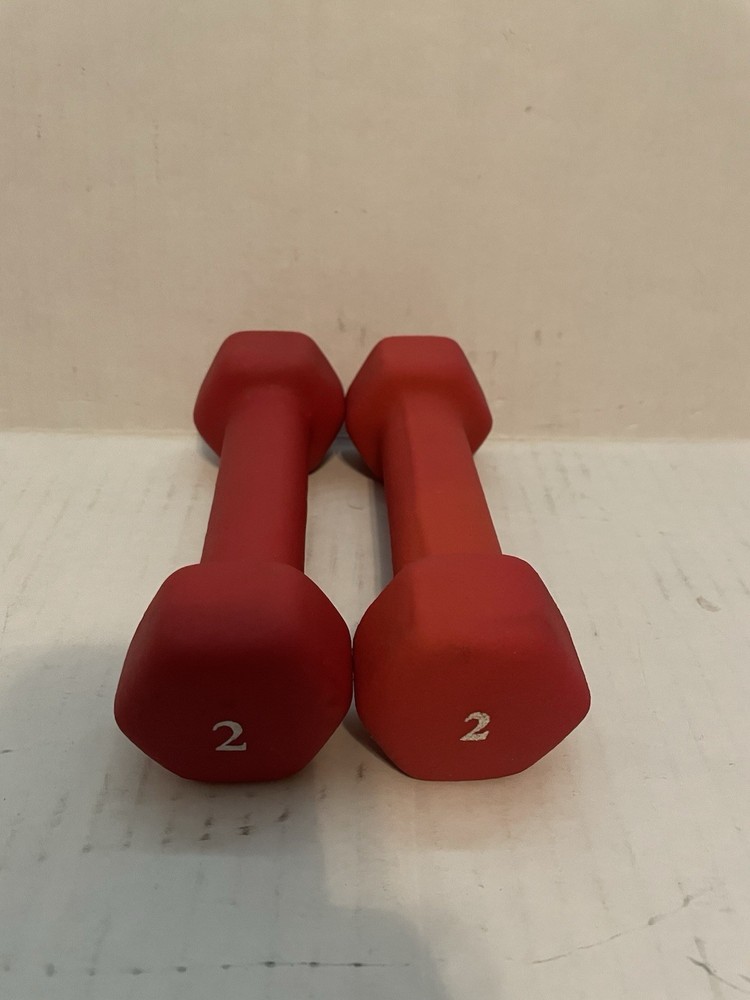 Two Pink 2 Pound Weights