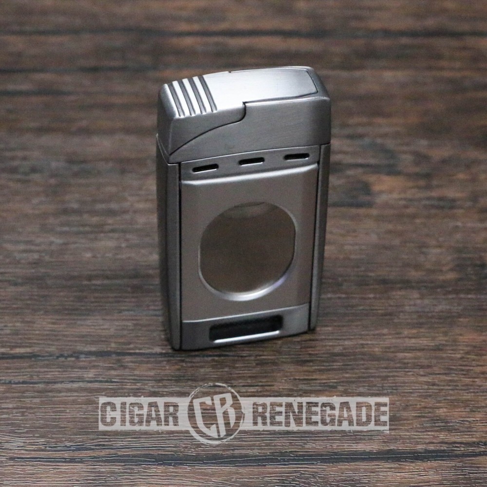 Eiroa Double Flame Adjustable Refillable Cigar Torch Lighter