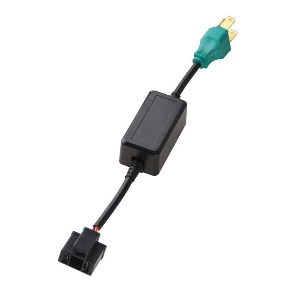 2X Anti-Flicker H4 LED Headlight Canbus Bulb Resistor Decoder Error Free Harness