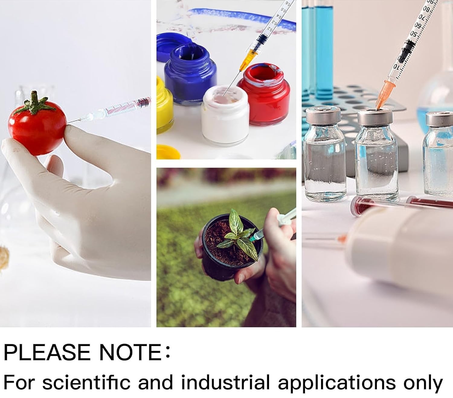 Compact 1mL 31G 5/16in Syringes - 100 Pack for Industrial Applications