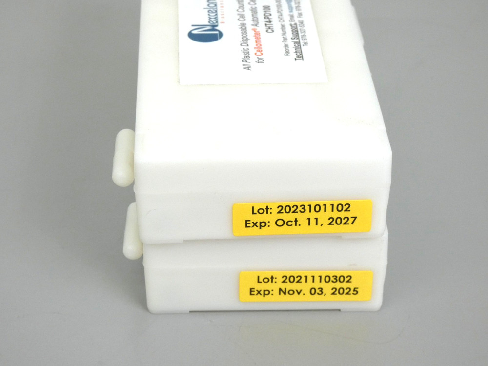 Nexcelom CHT4-PD100 Cell Counting Chambers For Cellometer, 90+ Chambers