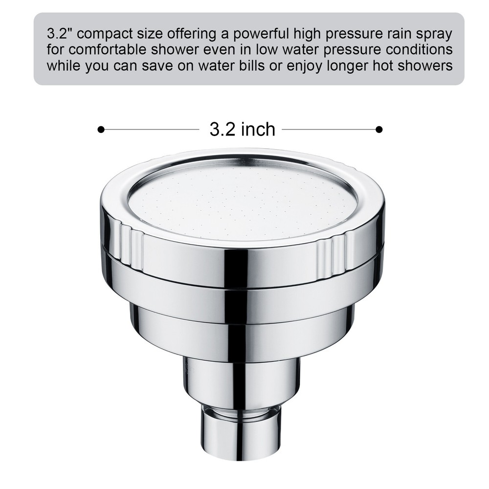 New High Pressure Rain Showerhead Fixed Shower Head Angle Adjustable