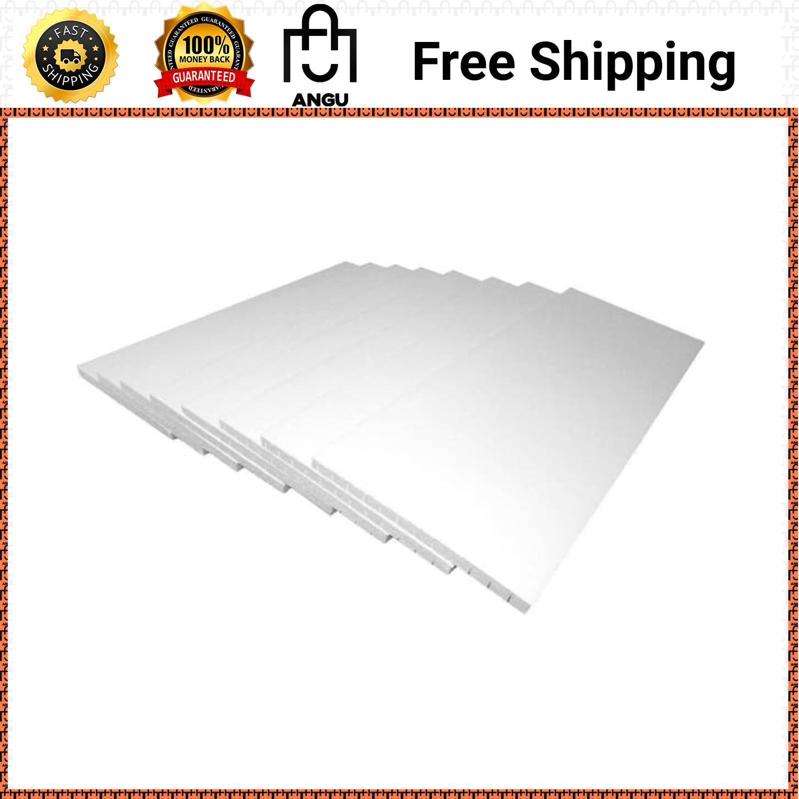 Garage Door Insulation Kit Foam Panel Boards Energy Efficient Weather, 8 Pieces