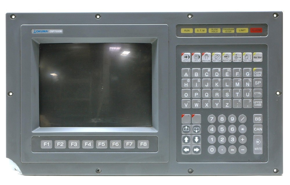 Okuma Operating Panel HA-E0105-653-206 *REPAIR EVALUATION ONLY* [PZJ]