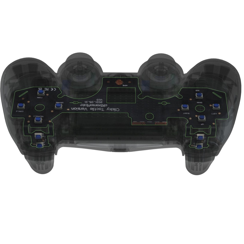 eXtremeRate Tactile Clicky Kit for PS4 Controller Shoulder Face Dpad Buttons