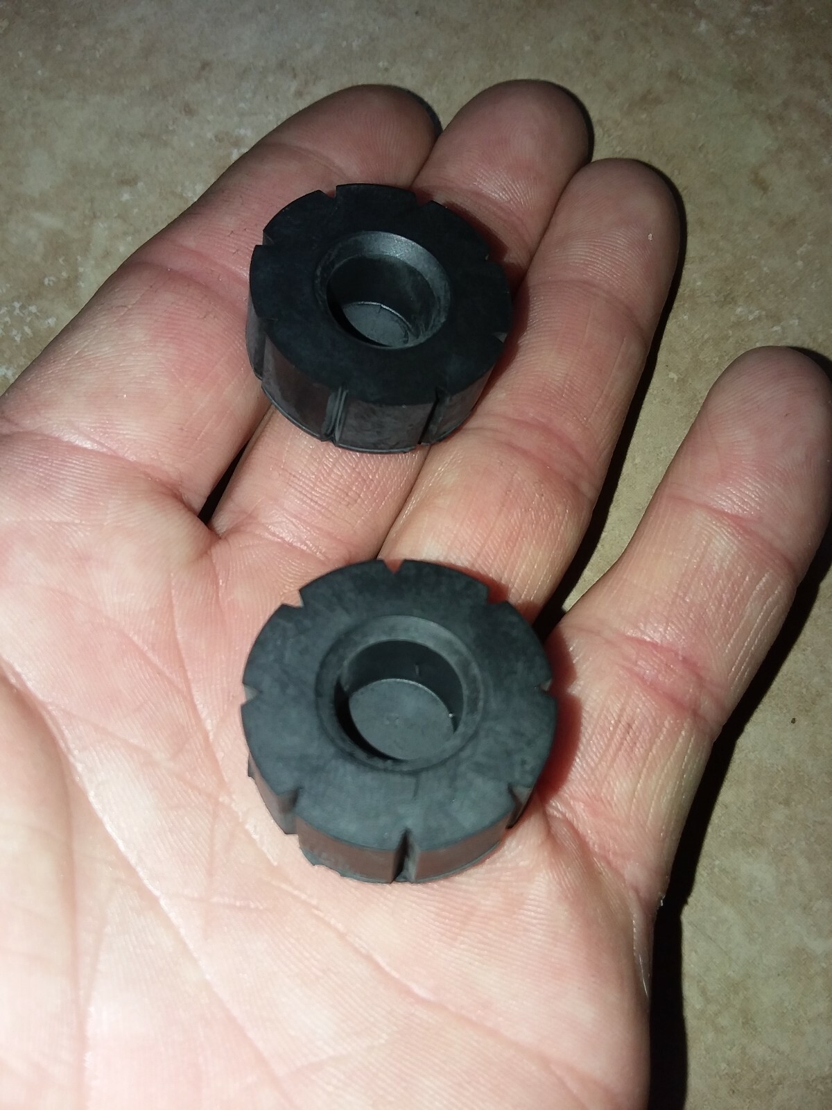 1985 TO 87 HONDA ATC BIG RED 250ES RUBBER CUSHION FUEL / GAS TANK RUBBERS...