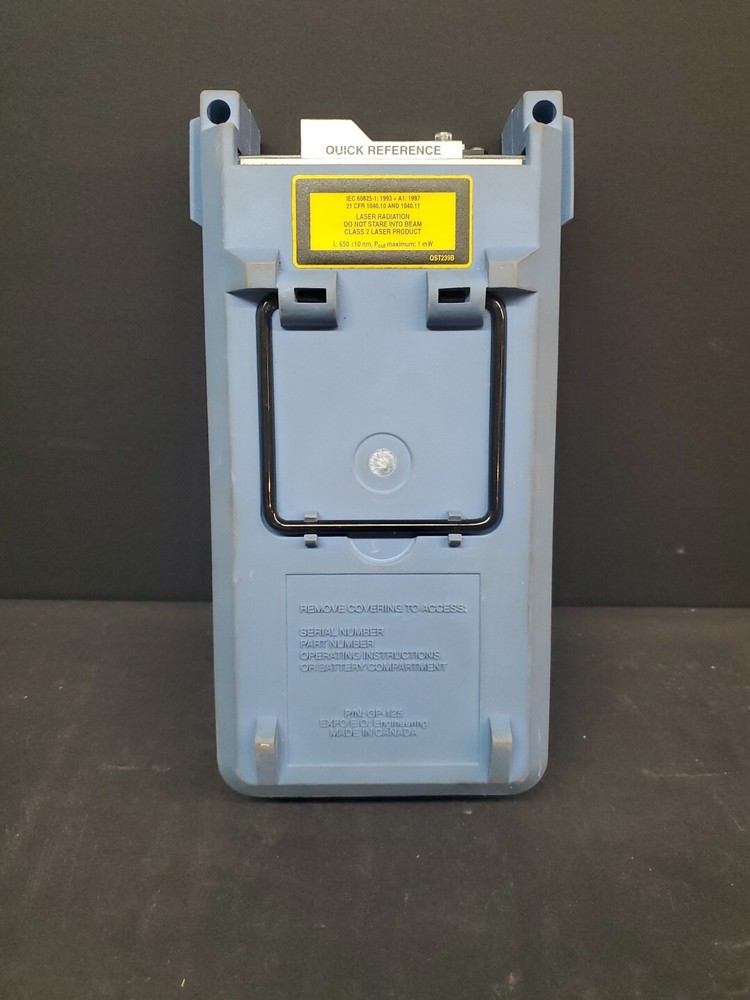 Exfo Fiberoptic Light Source Meter FLS-230A w/Case Leads AS IS