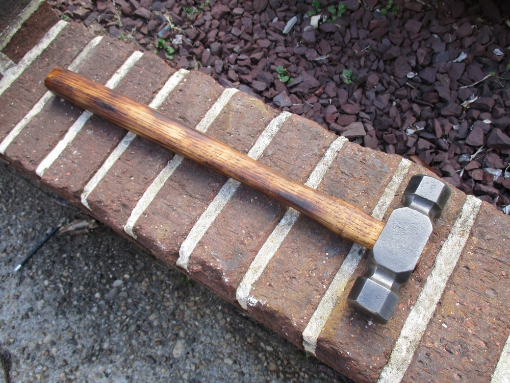 NICE 2.25 Lb Blacksmith Farrier Rounding Forging Hammer Anvil Forge Knifemaking