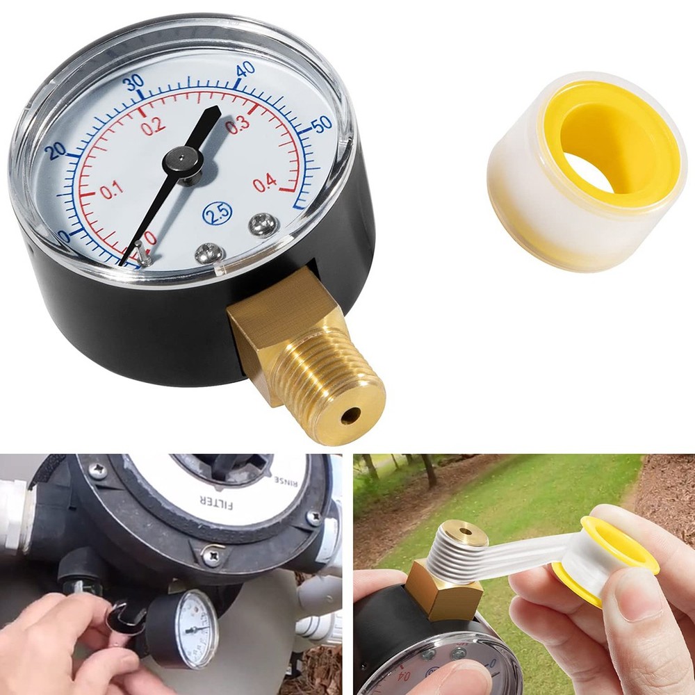 ECX270861 Boxed Pressure Gauge For Select Hayward Sand and D.E. Pool Filter