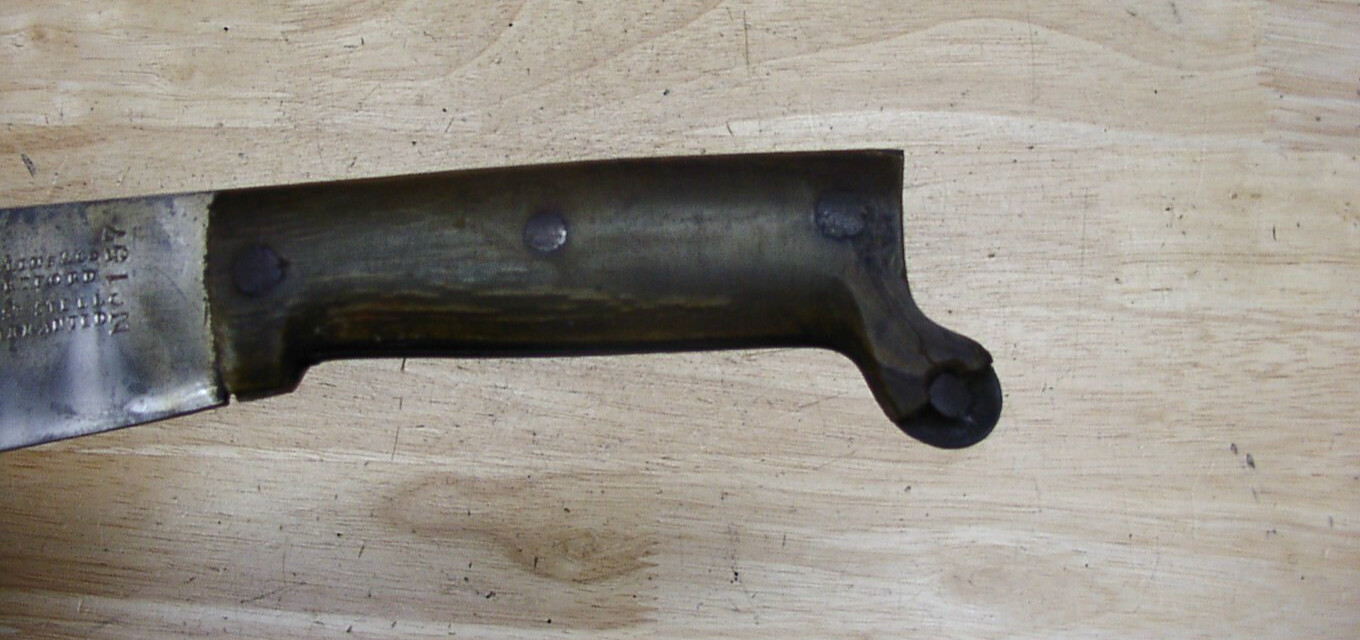 Early U.S. Army Experimental Collins Legitimus Hartford No. 157 Machete Sword