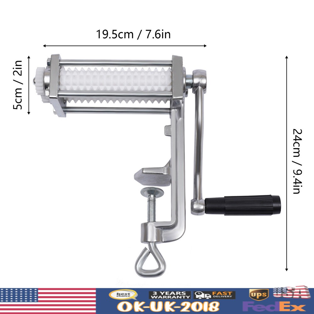Meat Tenderizer Hand Crank Flatten butchers Tool Cuber Steak Machine KitchenTool