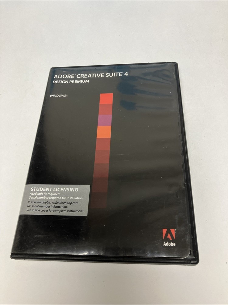 READ AD!!!!!!! Adobe Creative Suite 4 Design Premium Full Version for Windows...
