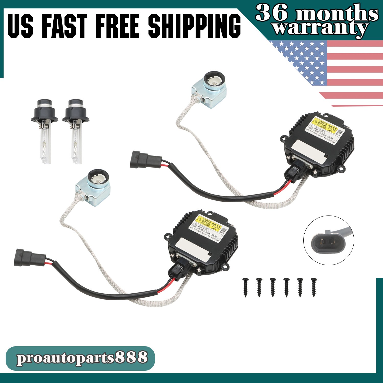 2 Hid Xenon Headlight Ballast Control Igniter For Infiniti G37 G35 Coupe Sedan