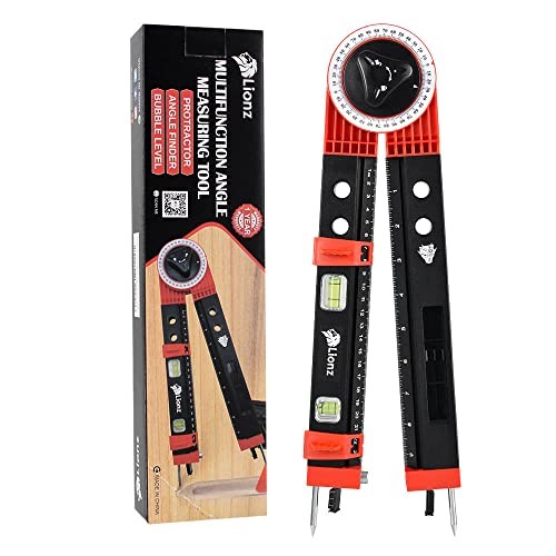 Miter Saw Protractor, 14' Multifunction Angle Finder,Measuring Level, Picture