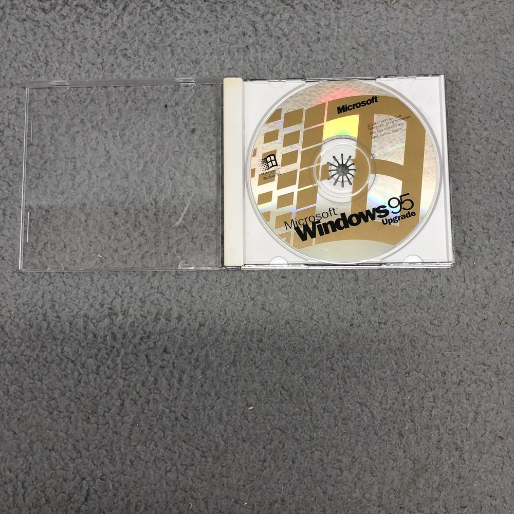 Microsoft Windows 95 Upgrade Installation CD - DISC ONLY - NO KEY