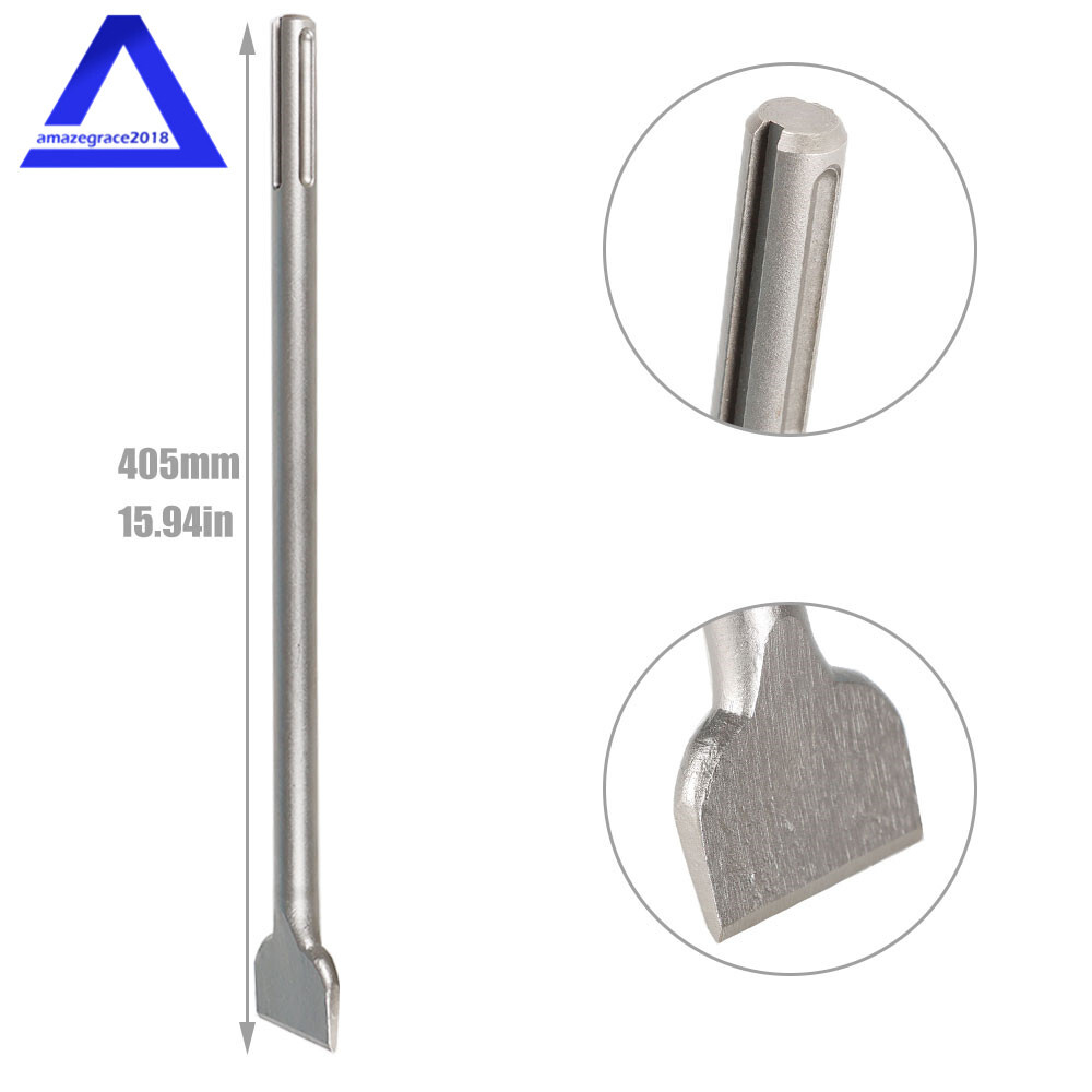 16'' SDS Max Chisel Set Heavy Duty Rotary Hammer Chisel Bit Set 3Pcs