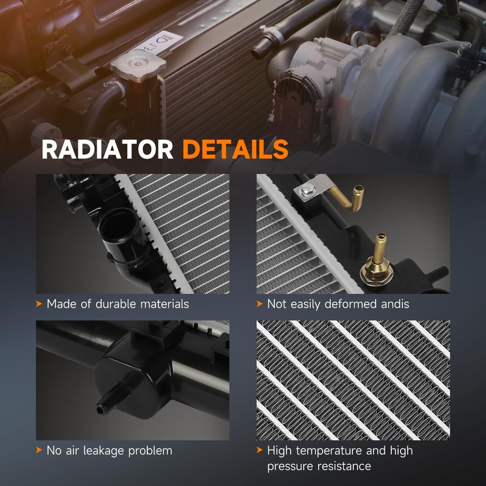 Radiator 2006-2012 Eclipse 2.4L 3.8L