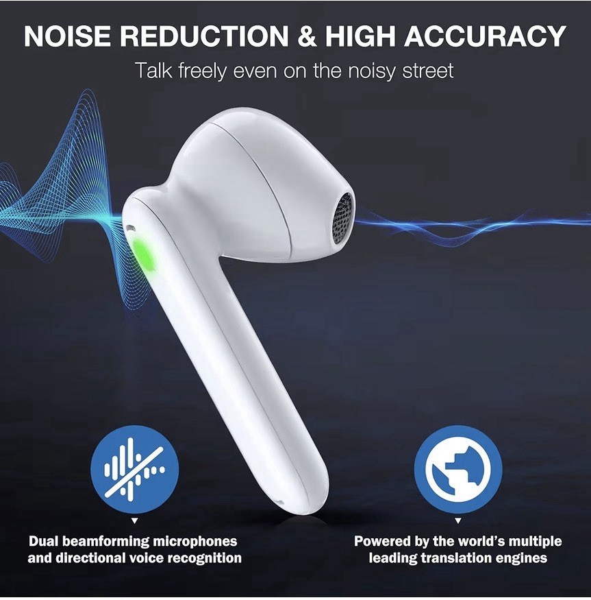 Timekettle WT2 Edge Translator Device-Bidirection Simultaneous Translation