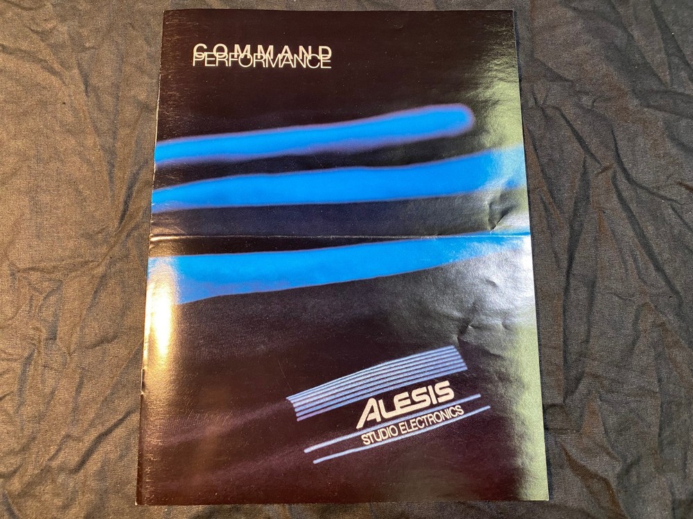 Vintage Alesis Studio Electronics Gear Brochure