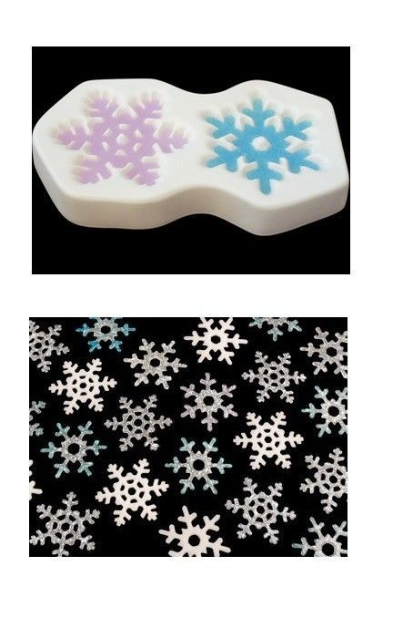 2014 Colour de Verre SNOWFLAKE Ceramic Reusuable Fusing Mold Casting