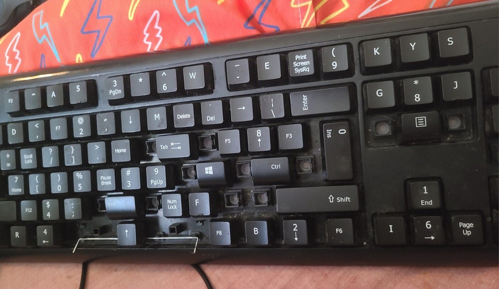 Lobotomized Gaming KEYBOARD Yes, It Works!!