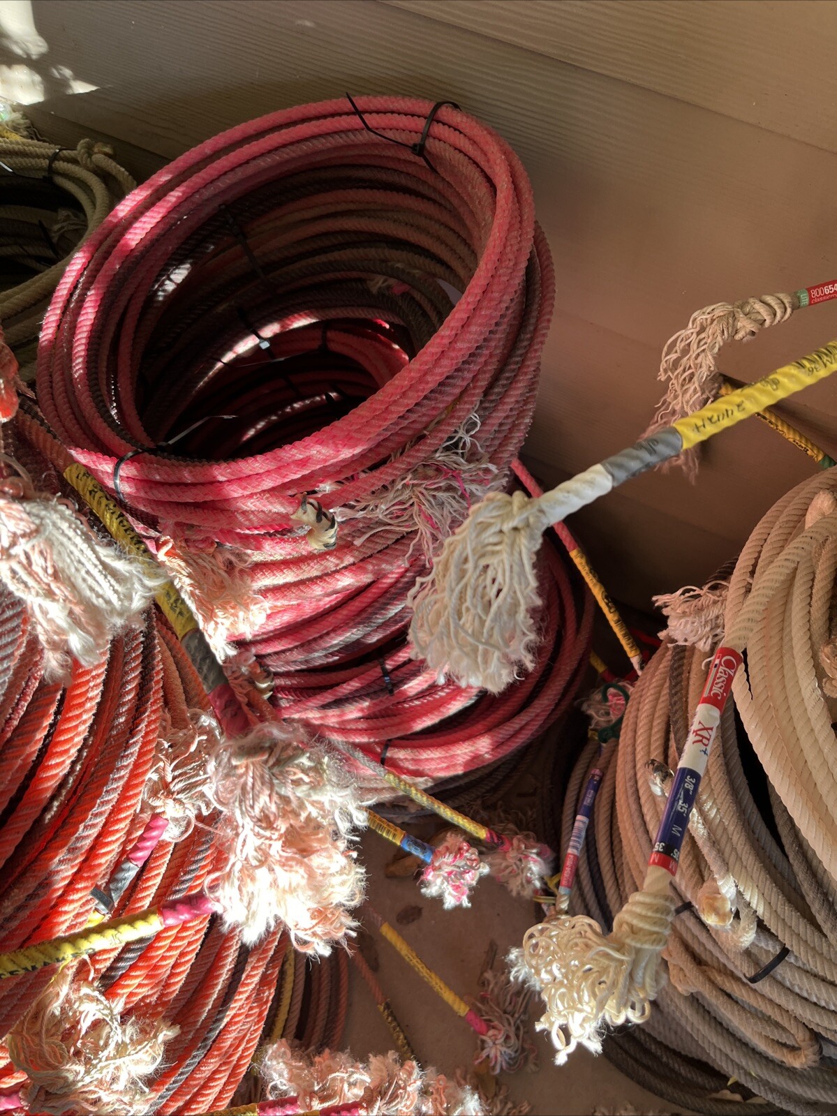 Used Cowboy Lariat Team Rope