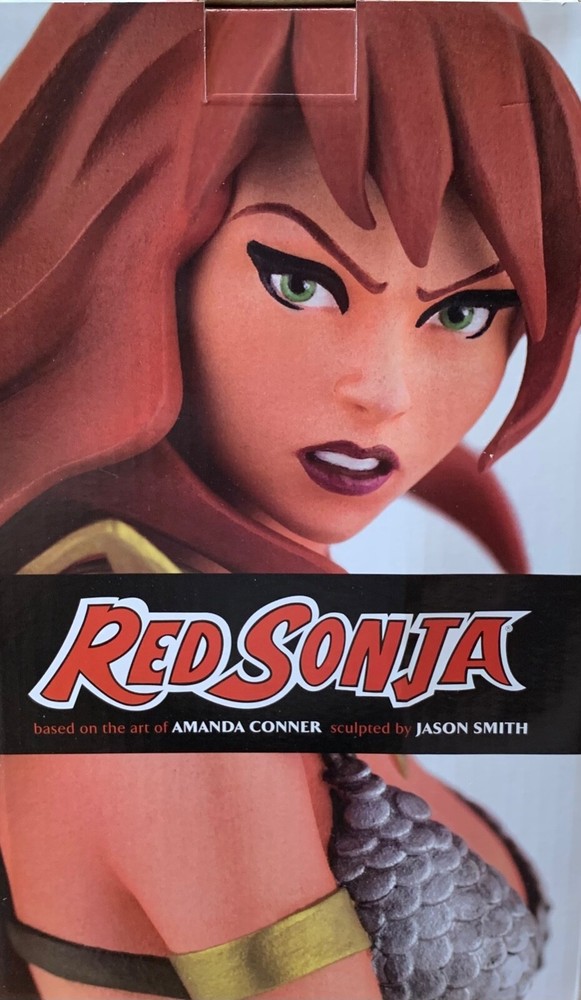 Dynamite Red Sonia 7.5" Artist's Proof Amanda Conner Resin Statue