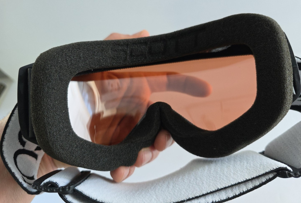 Scott Goggles Black Adjustable Strap