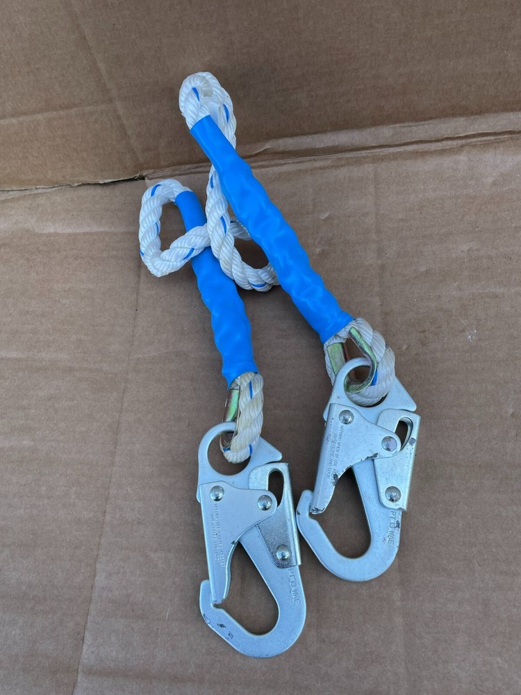 Falltech Fall Protaction 4' Positioning Rope Restraint Lanyard #8154