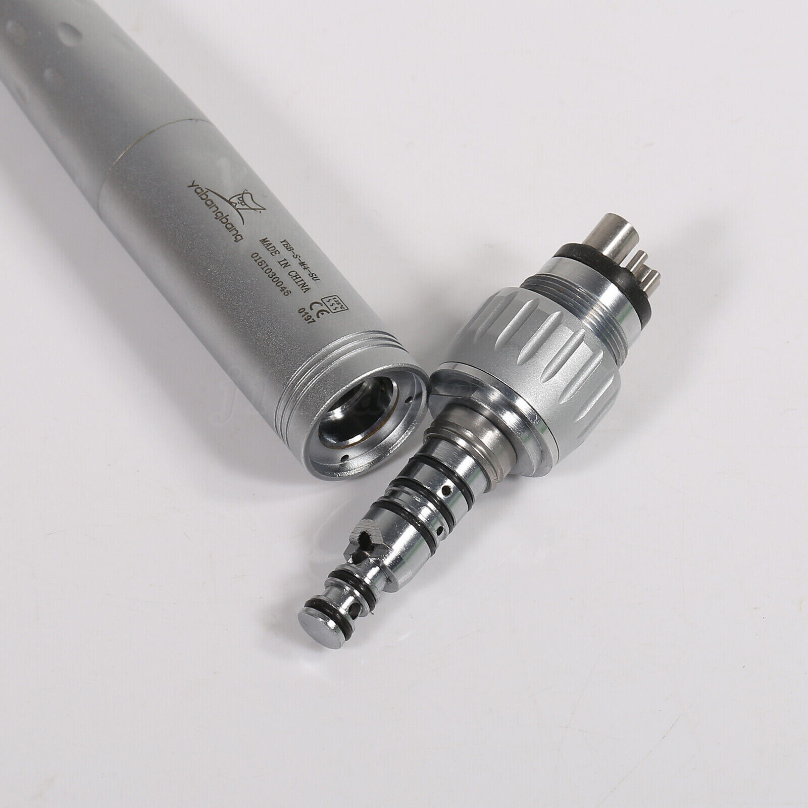 5x Dental Handpiece High Speed Push w/ 4Hole Quick Coupler 360 Swivel YABANGBANG