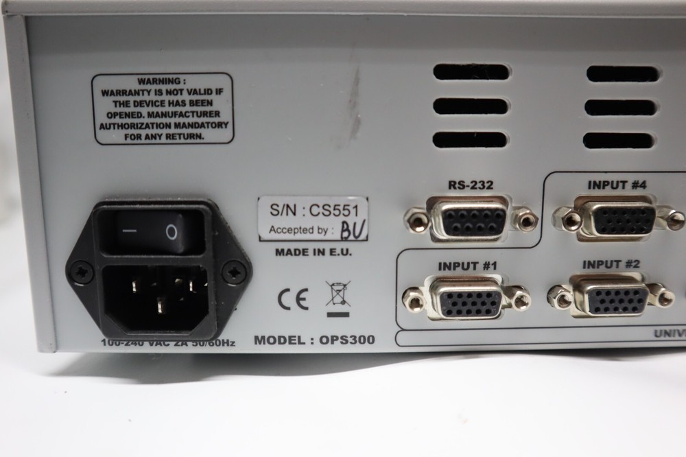 Analog Way OPS 300 Seamless Video Switcher