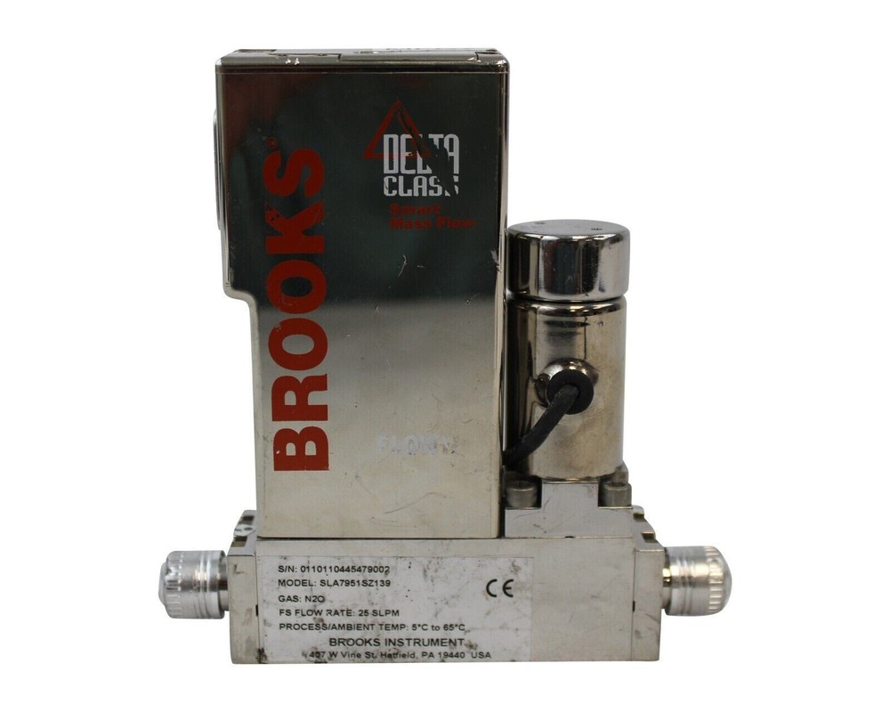 BROOKS SLA7951SZ139 DELTA CLASS SMART MASS FLOW CONTROLLER N2O 25 SLPM