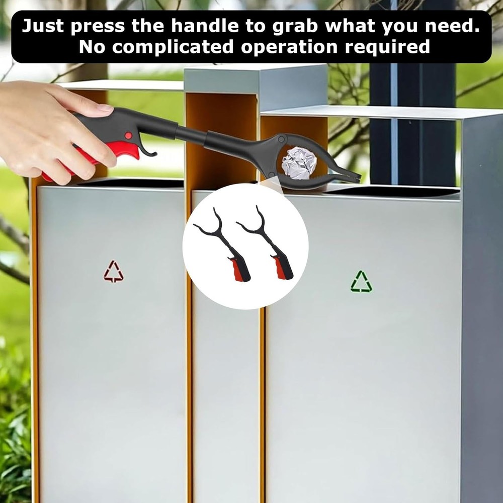 Short Grabber Reacher Tool 2 PCS,Small Tools Non-Slip...