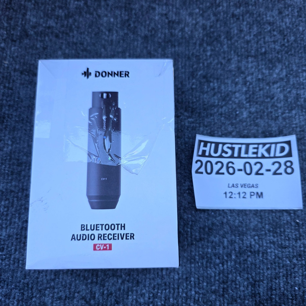 Donner CV1 XLR Bluetooth Receiver Wireless Bluetooth Adapter Speakers PA Systems