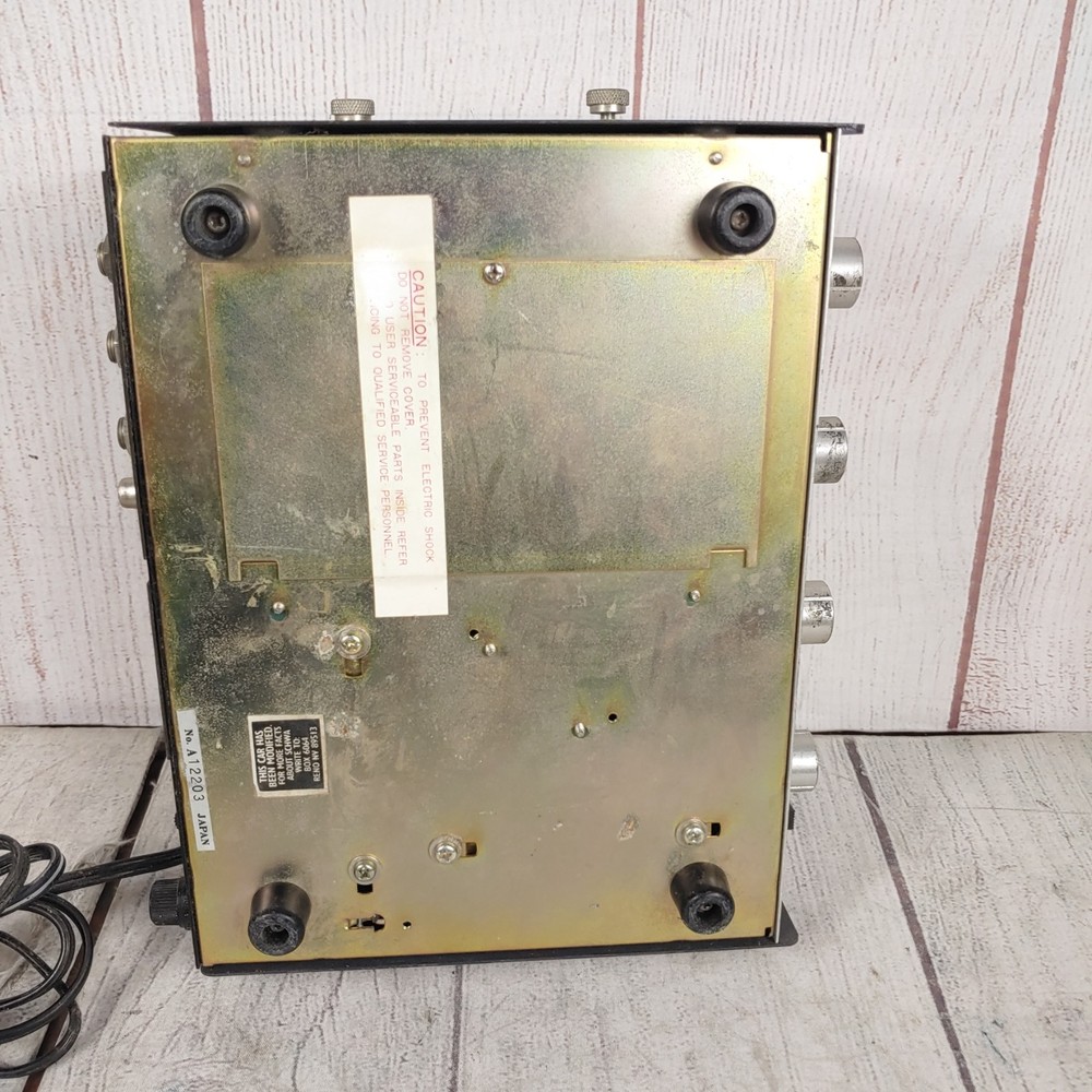 Calrad Solid State Amp Model 95-873 - Public Address Amplifier - TESTED WORKING