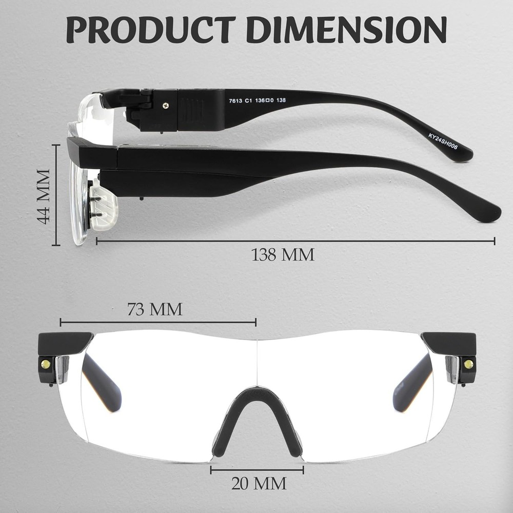 Ontel Mighty Sight LED Magnifying Eyewear