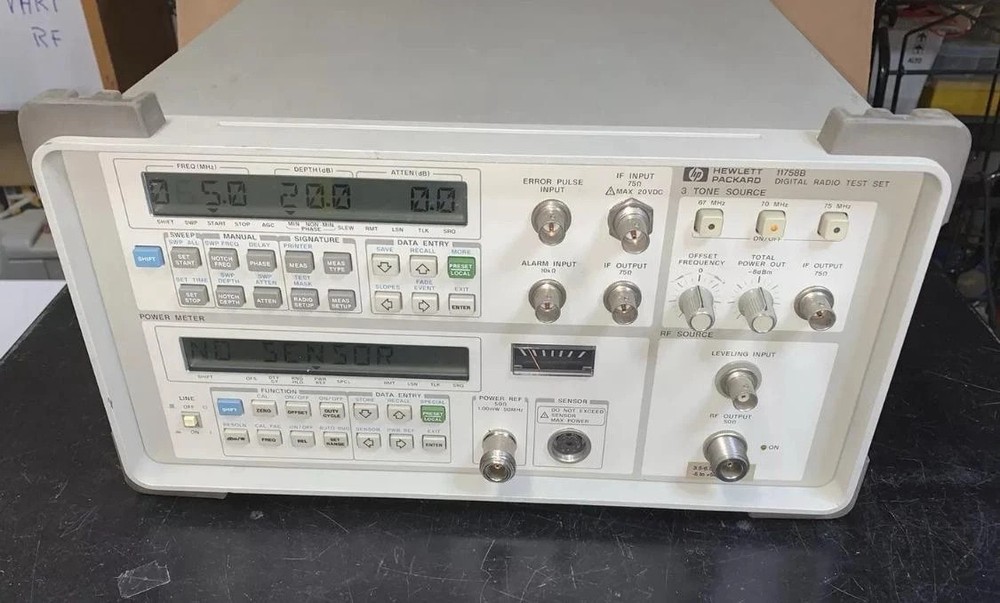 HP/AGILENT 11758B DIGITAL RADIO TEST SET TESTED