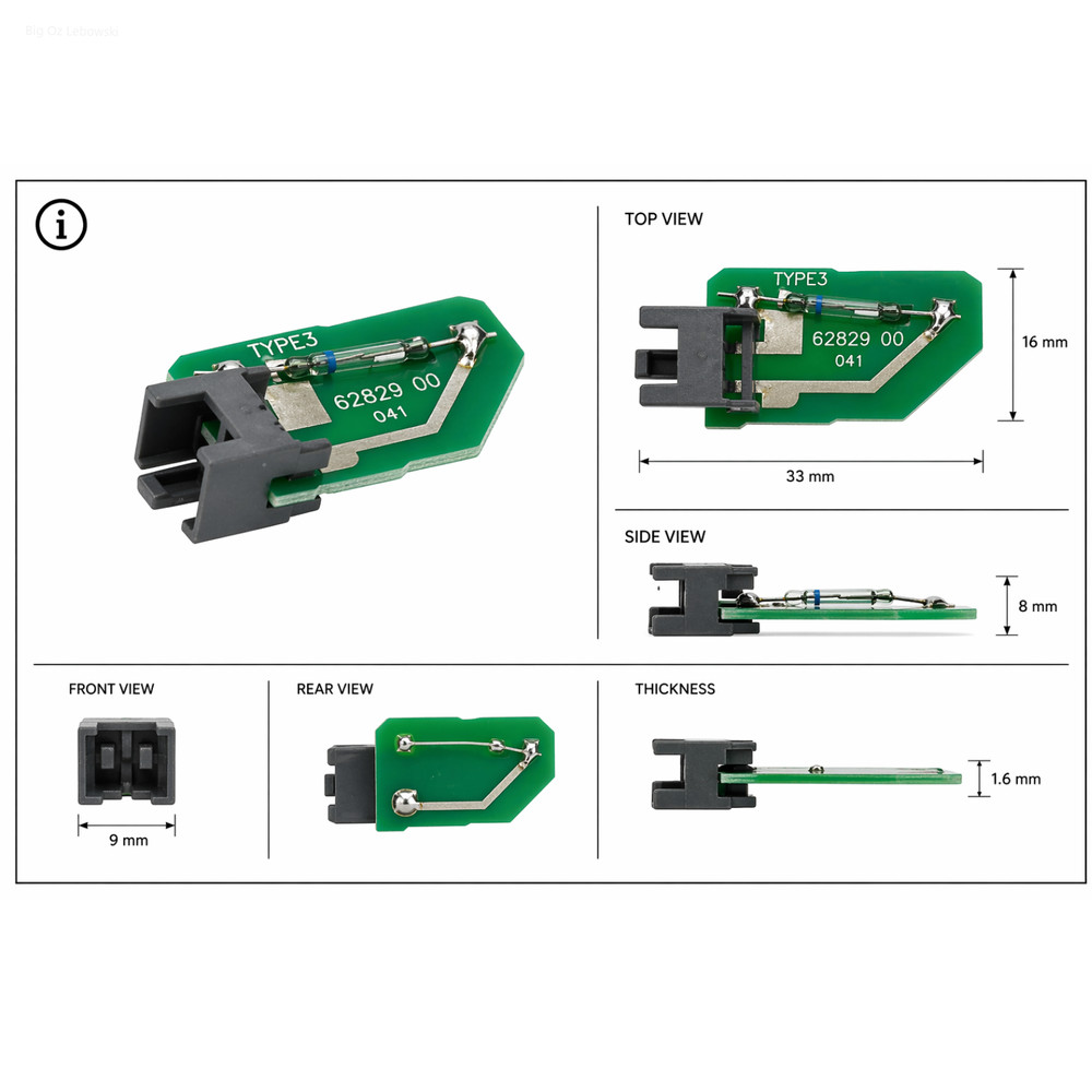 Board Flowmeter for Miele G 1355 Dishwasher