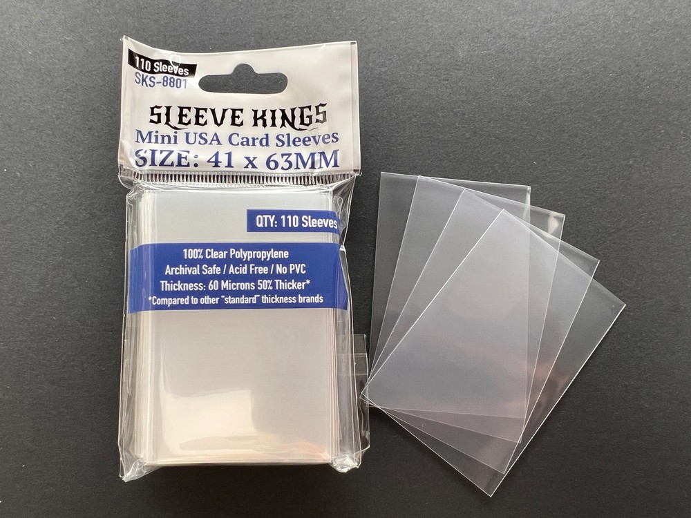 "Arkham Horror" (Third Edition) Compatible Sleeve Bundle (8801 X 2 + 8808 X 3 +