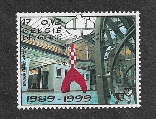 BELGIUM 1999 COMIC STRIPS SPACE ROCKET Euro Conversion Stamp