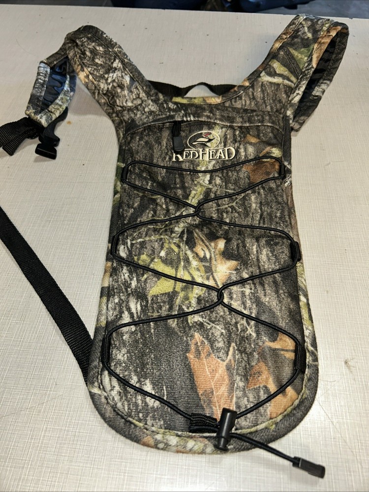 REDHEAD camo print hydration camelback backpack. NO hydration bag. Backpack Only