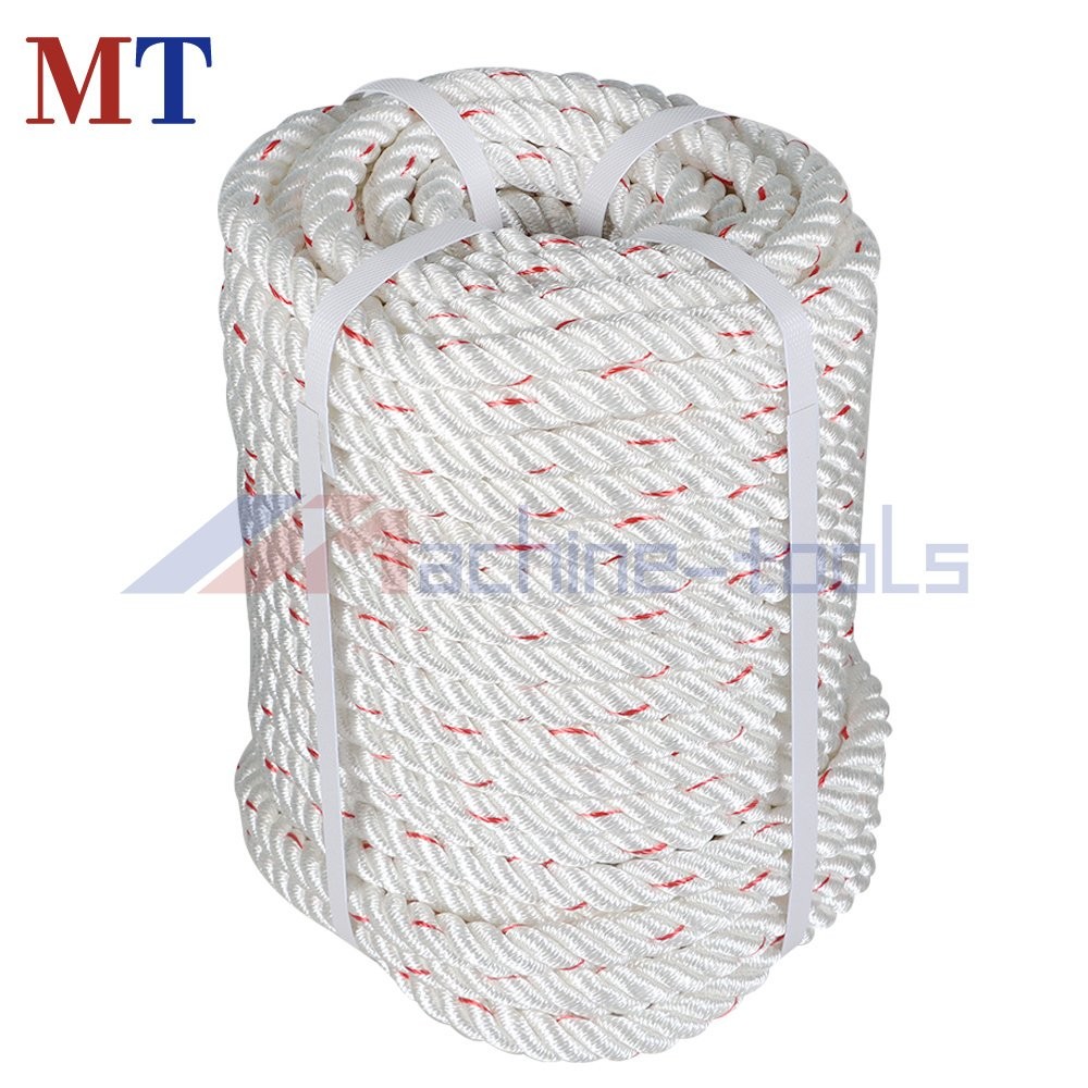 1/2"×150' Double Braid Polyester Arborist Bull Rope Pulling Rigging Line 5850Lbs