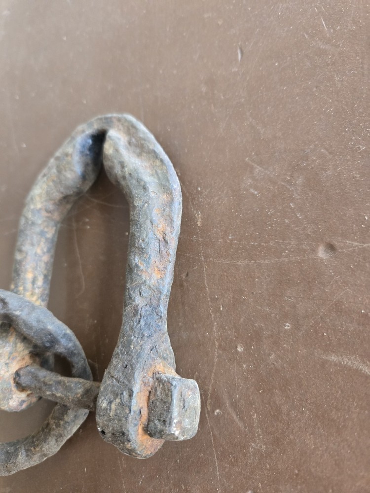 Primitive Cast Iron Heavy Duty Clevis Farming
