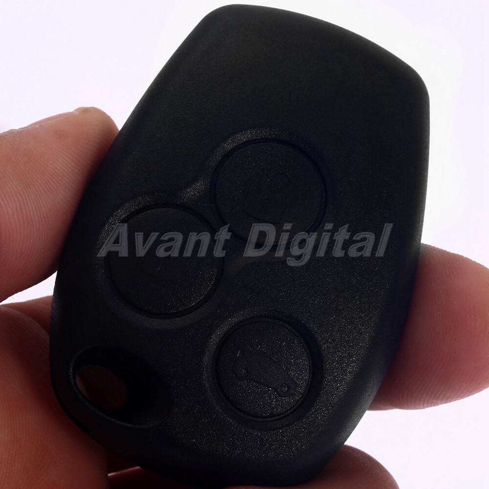 Replacement 3 Buttons Remote Key Shell Case For Renault Modus Clio MK3 Twingo