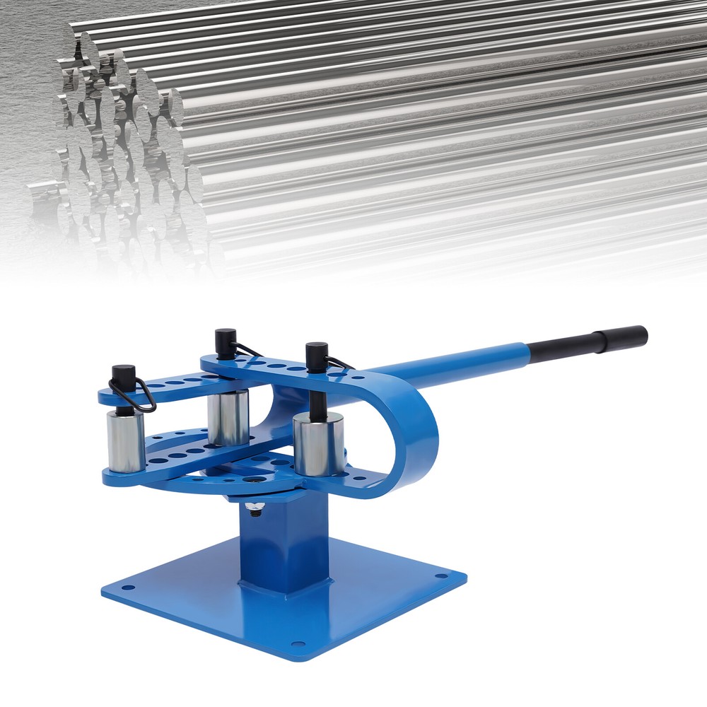 Premium Manual Pipe Bender 1''-3'' with 7 Dies for Versatile Bending