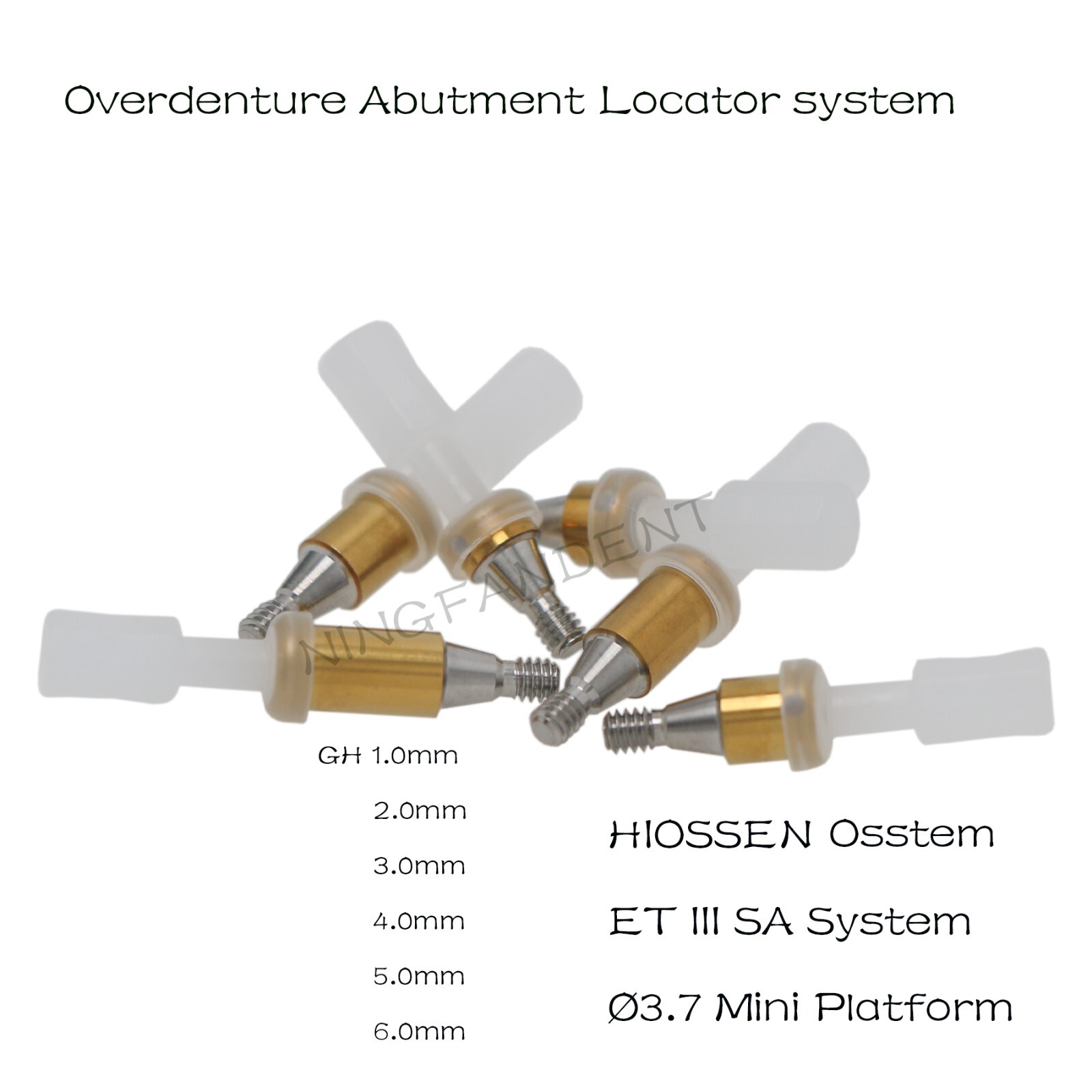 US Dental Attachment Locator Abutment for Hiossen/Zimmer/Nobel Biocare/Bego/Mis