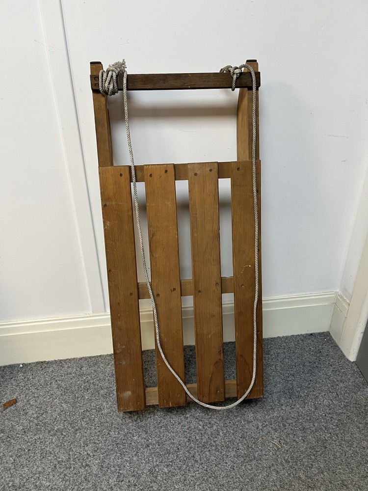 Vintage Wooden Sledge (#19)