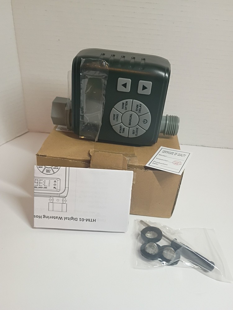 Sprinkler Timer for Solar Garden Hose – Programmable Leak-Proof Irrigation Water