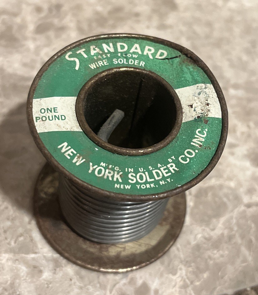 Vintage Standard Wire Solder