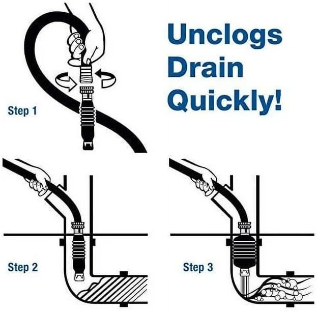H34 Deck Drain & Main Line Cleaner